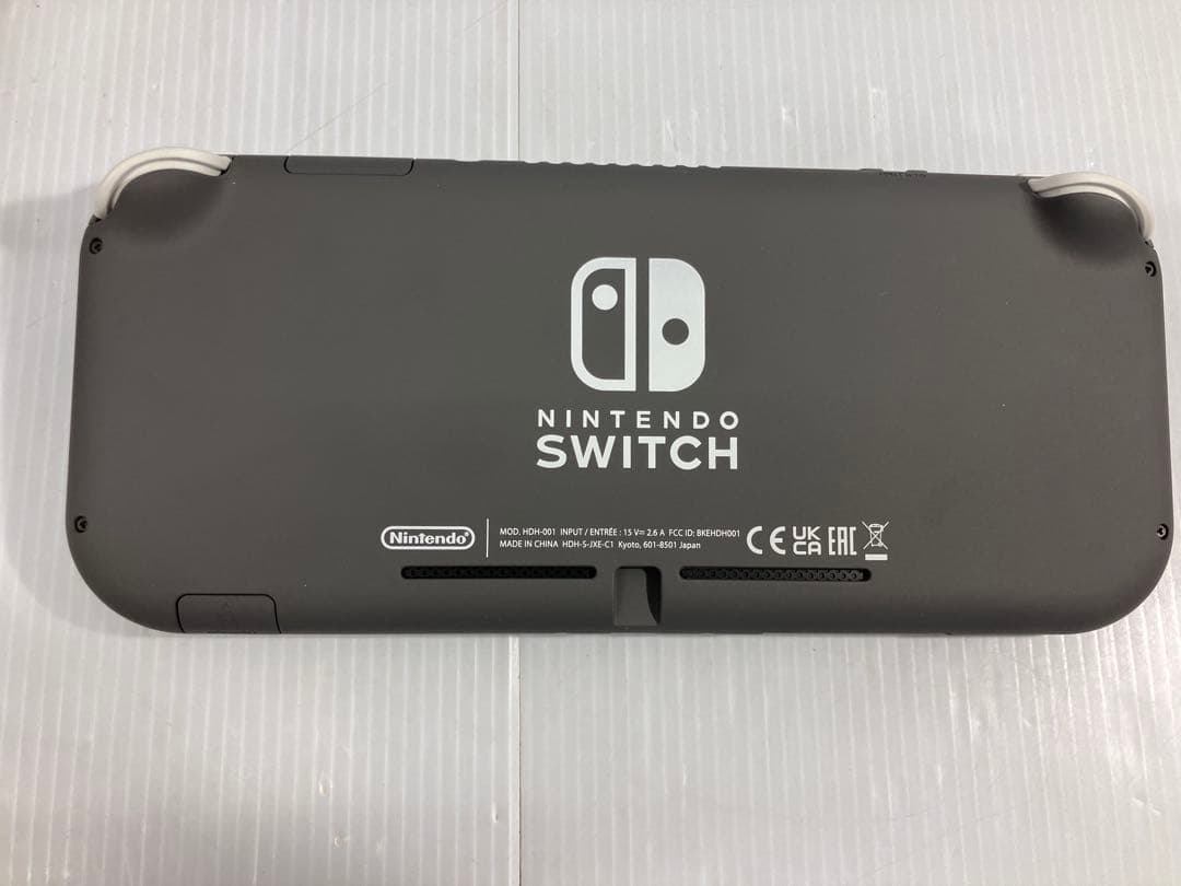 ほぼ未使用！Nintendo Switch Lite グレー　付属品完備