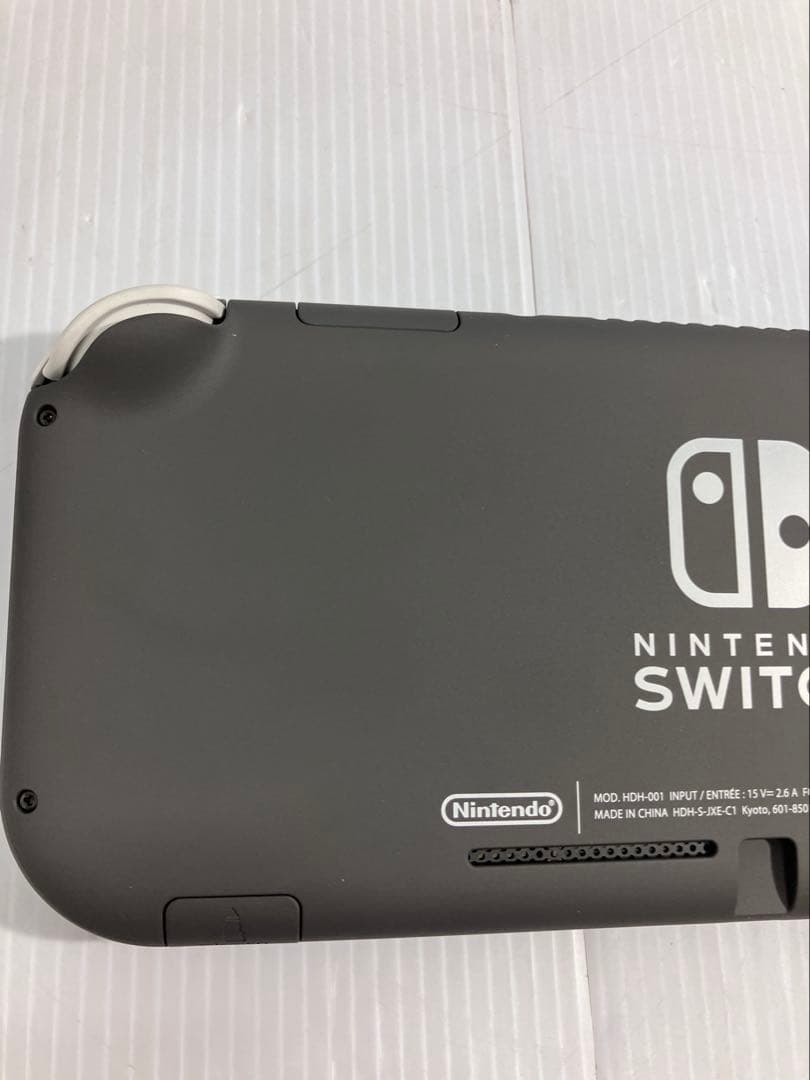 ほぼ未使用！Nintendo Switch Lite グレー　付属品完備