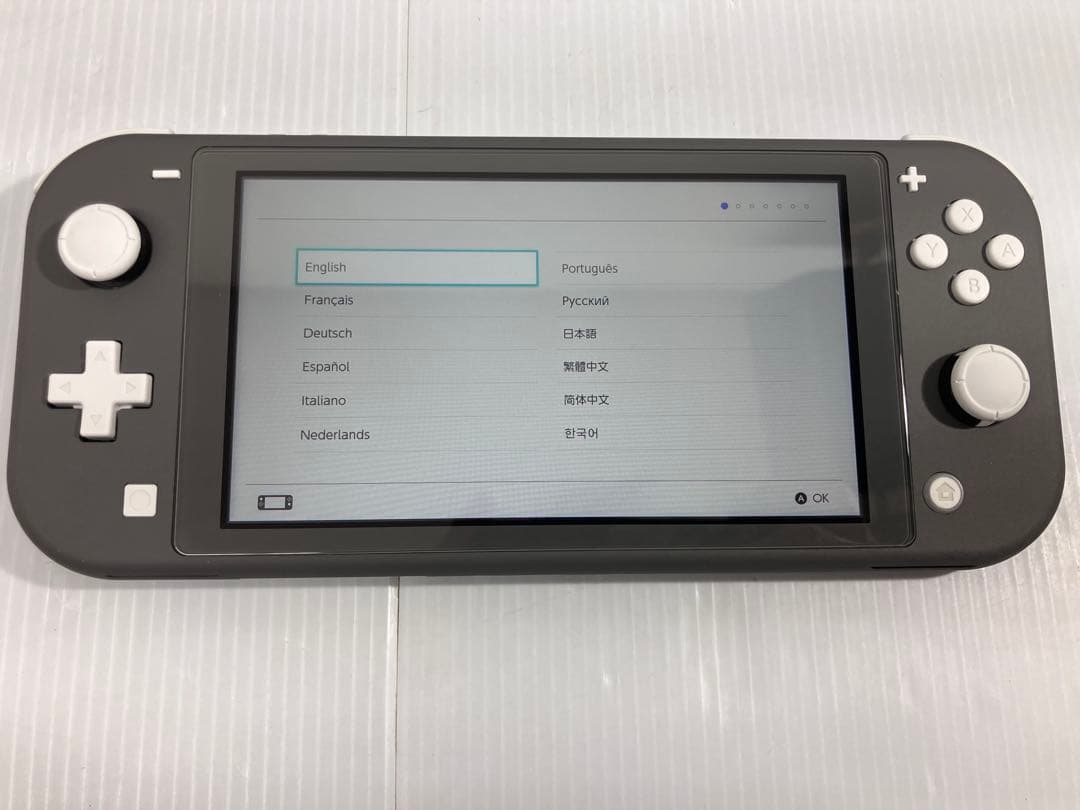 ほぼ未使用！Nintendo Switch Lite グレー　付属品完備