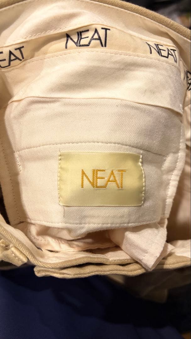 NEAT コットン　スラックス