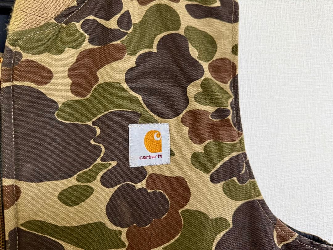 超超スペシャル 80s ヴィンテージ カーハート ハンターダック ベスト XXL
