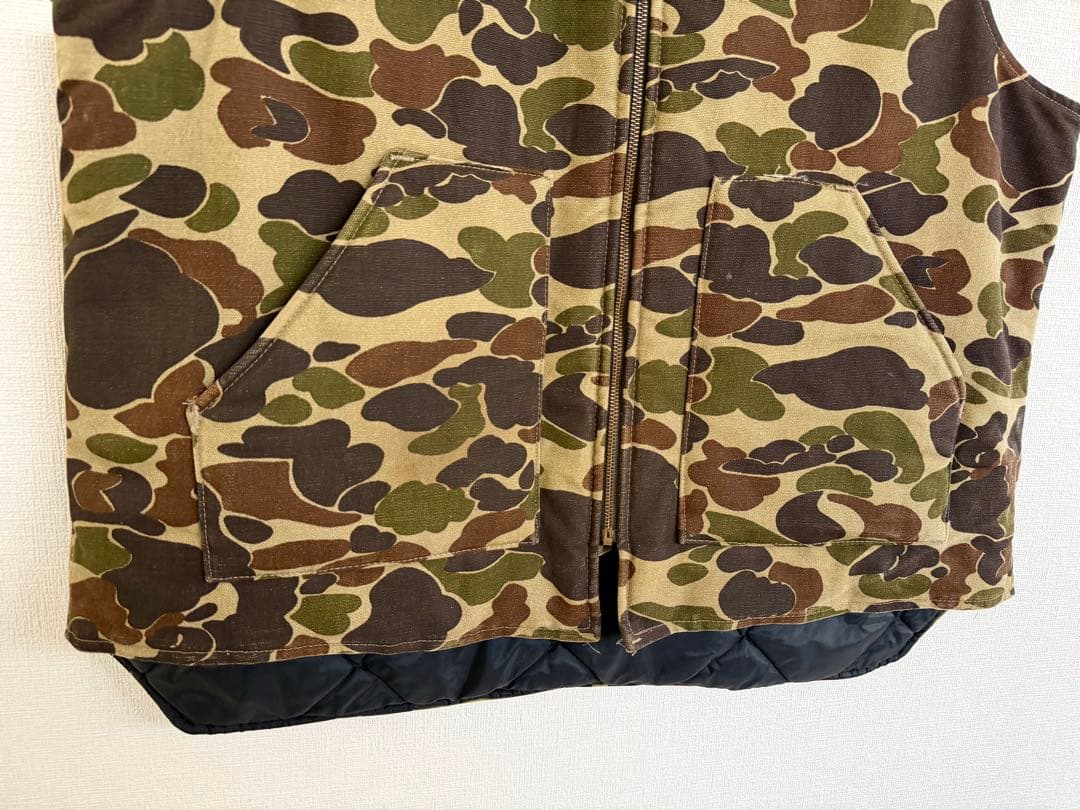 超超スペシャル 80s ヴィンテージ カーハート ハンターダック ベスト XXL