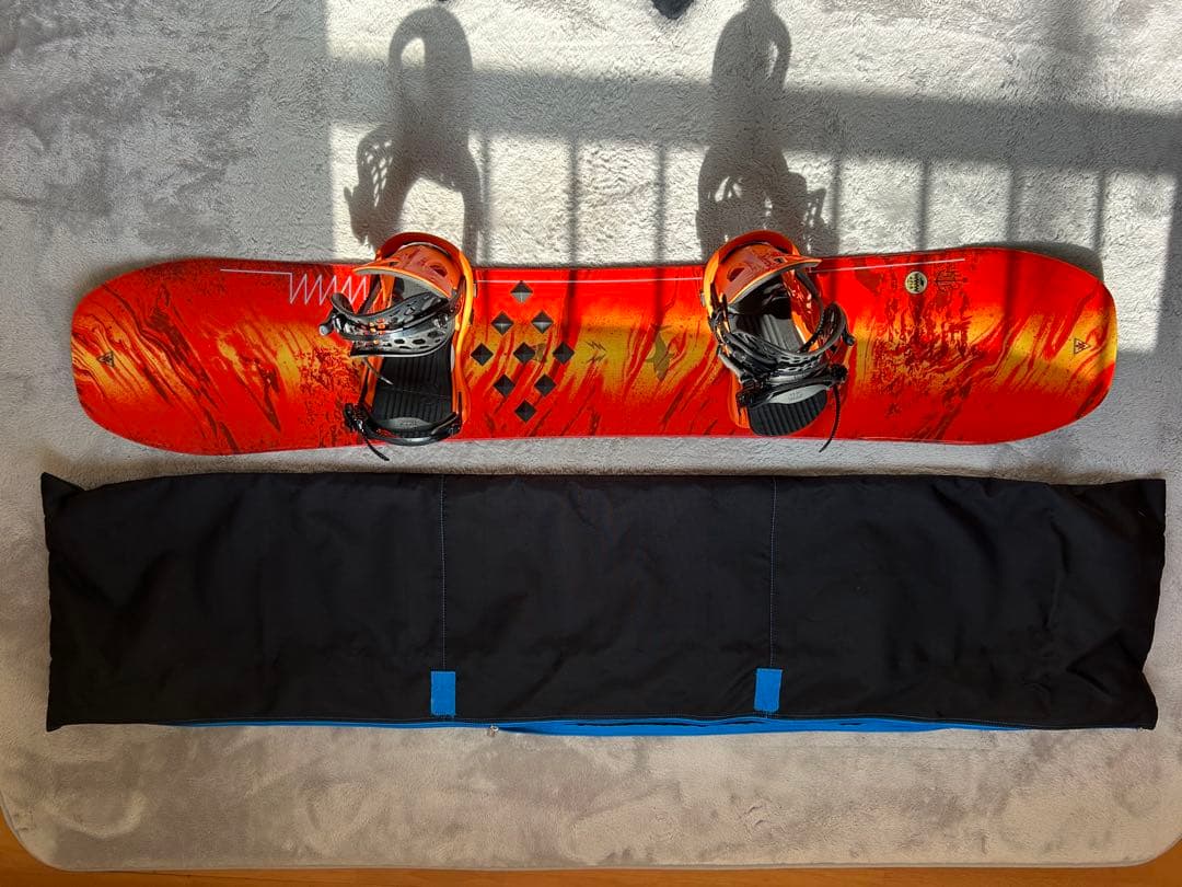 Ｋ2スノーボードとフラックスTTバインディングセット
