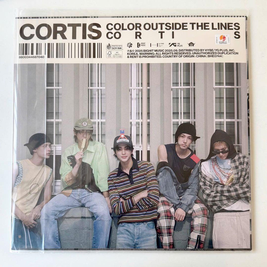 CORTIS 未開封 LP Color Outside The Lines