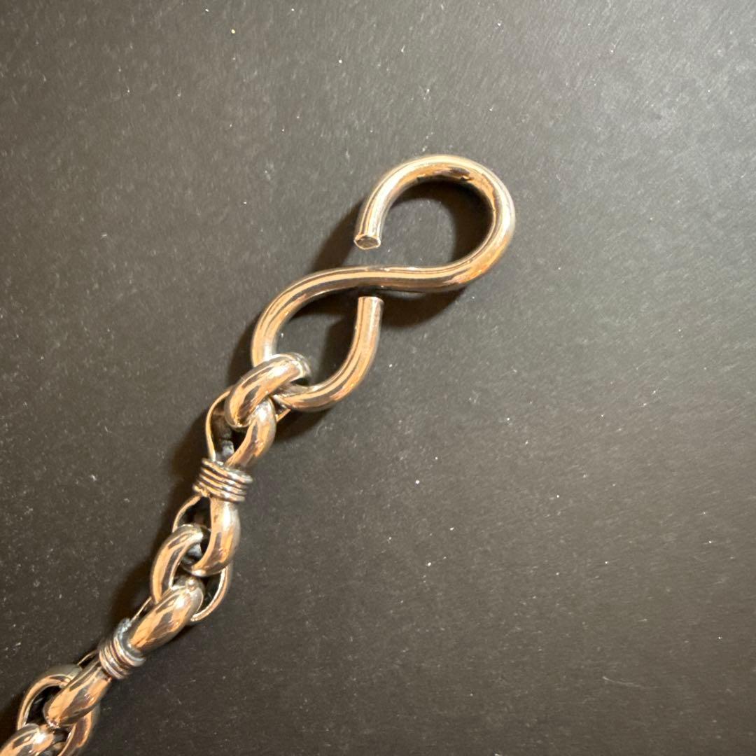 本日限定値下げ‼️試着のみ　2024年12月購入　ラリースミス　ウォレットチェーン