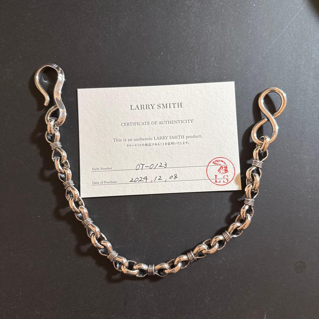 本日限定値下げ‼️試着のみ　2024年12月購入　ラリースミス　ウォレットチェーン