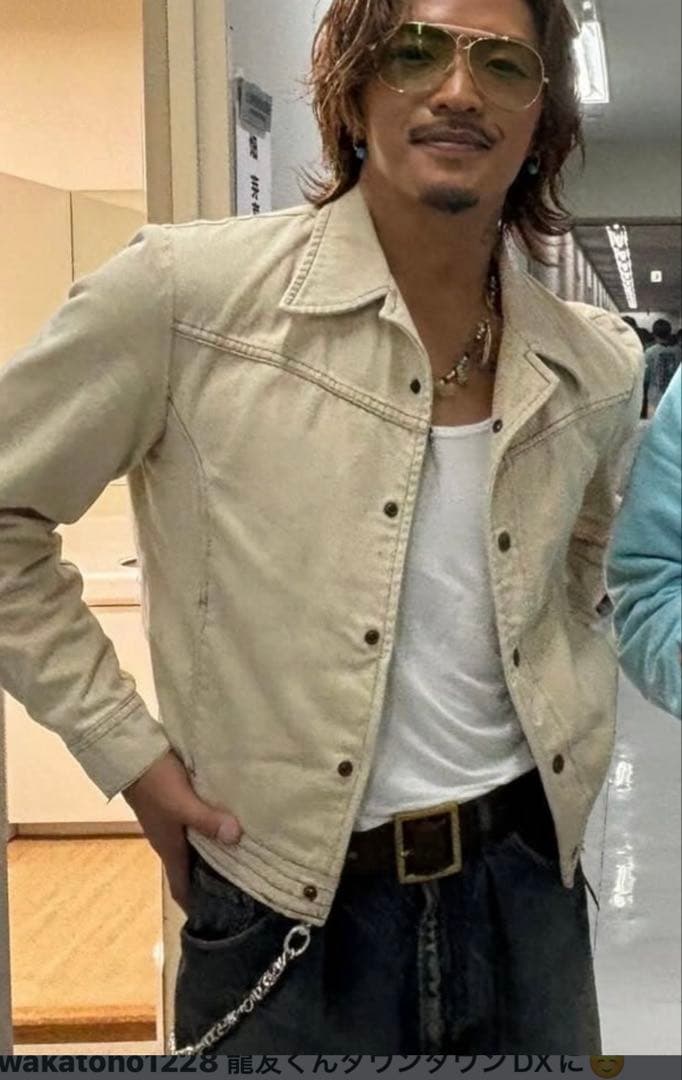 本日限定値下げ‼️試着のみ　2024年12月購入　ラリースミス　ウォレットチェーン