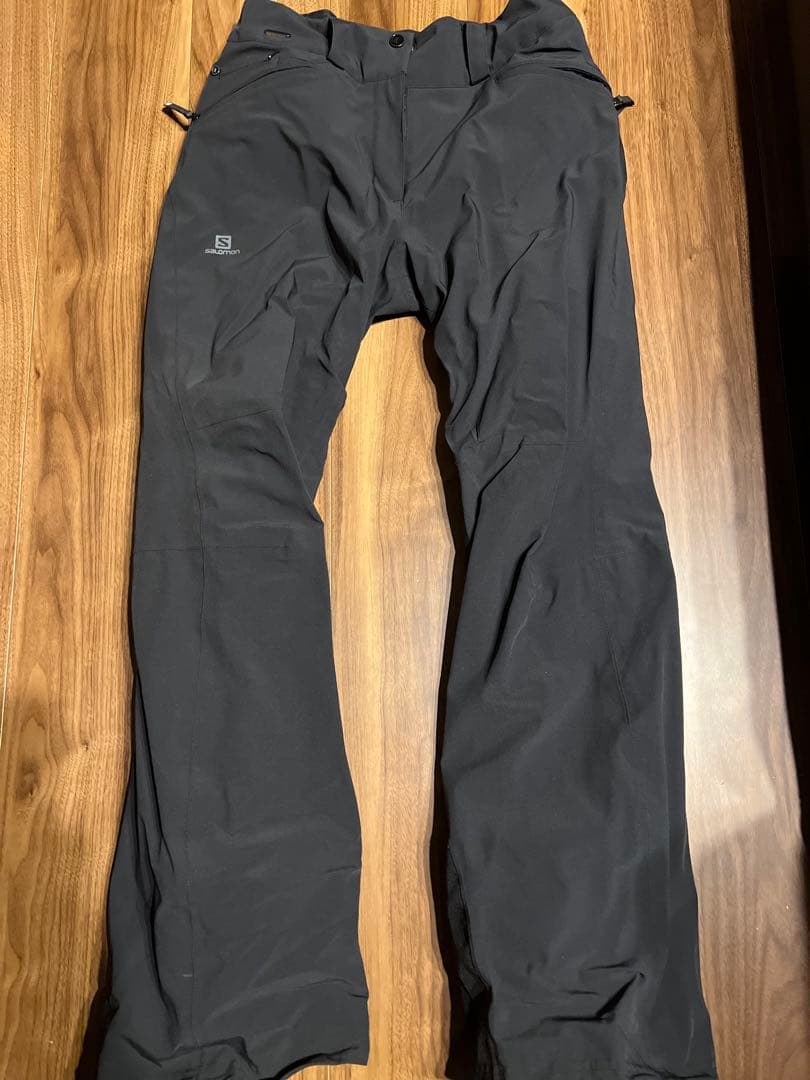 Salomon レディーススキーウェアセット サイズMブラック