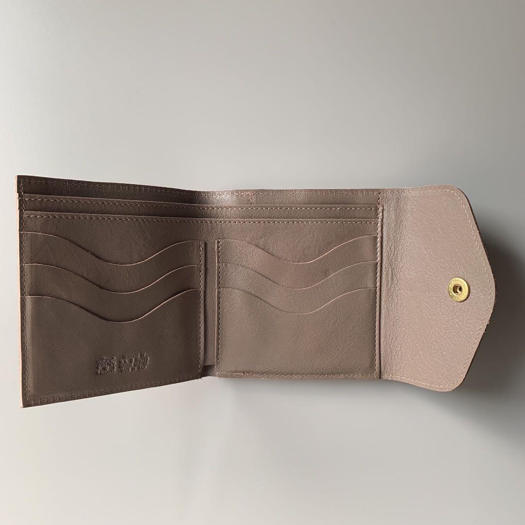 【新品】イルビゾンテ がま口 二つ折り財布 グレー トルトラ