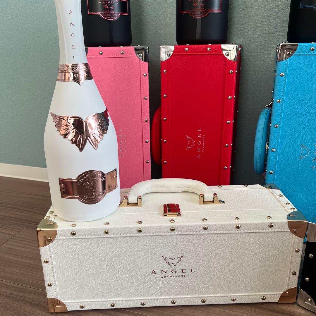エンジェル シャンパン セット ボトルケース 空き瓶 7本セット