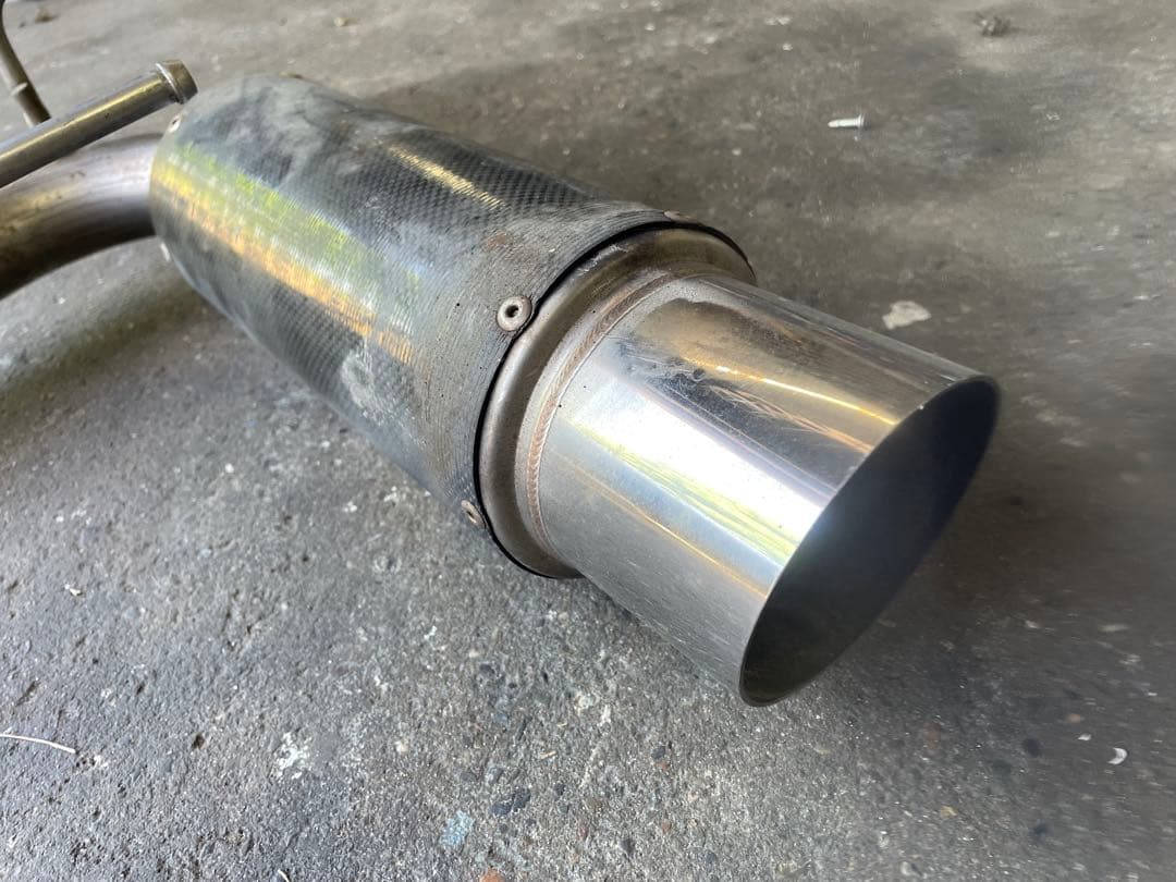 マフラー　リアピース　 na8c na6ce 社外　希少　当時モノ