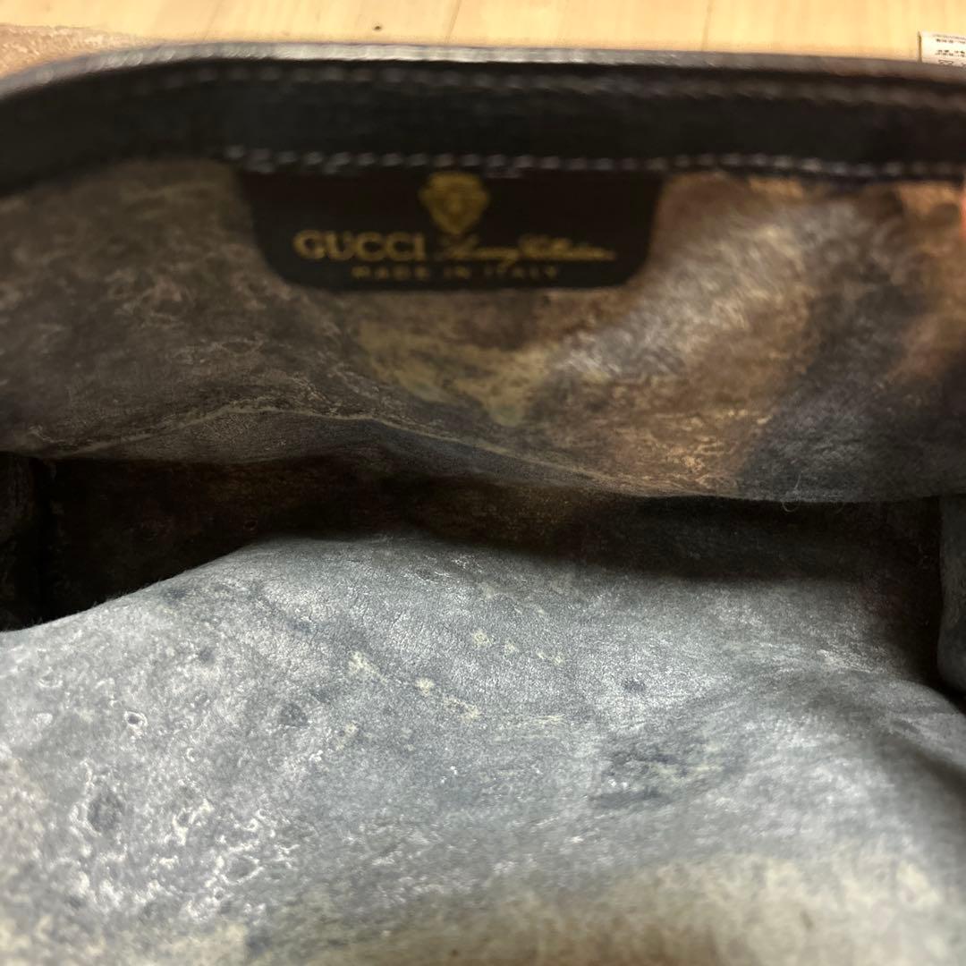 GUCCI GGキャンバスクラッチバッグ