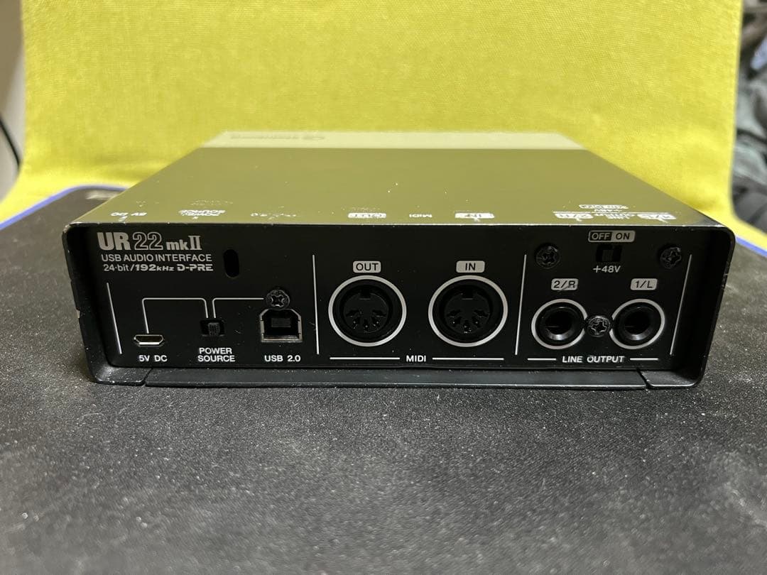 UR22mkII オーディオインターフェイス 24bit/192kHz