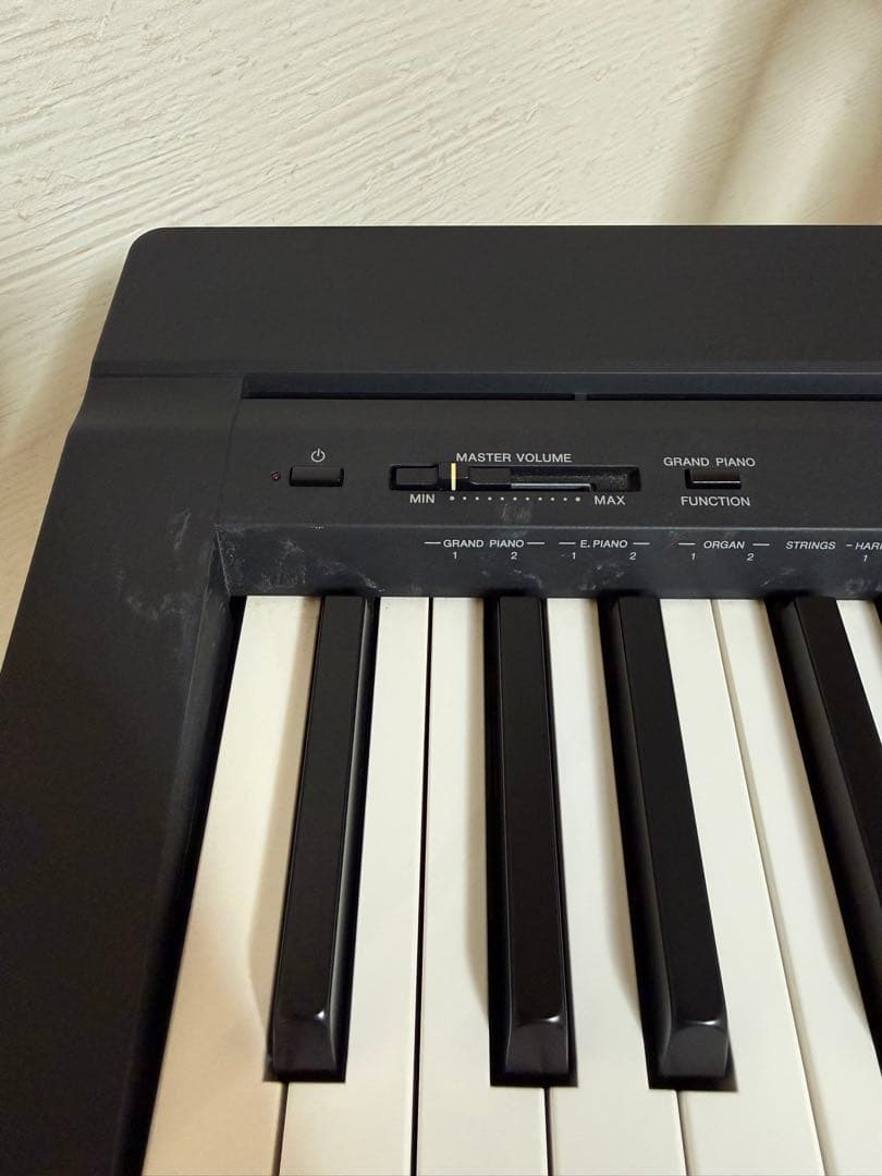 ヤマハ 電子ピアノ 88鍵盤 ブラック P-45B