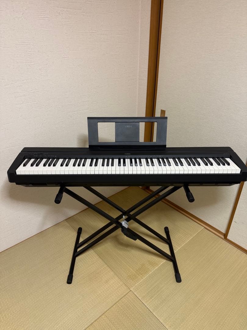 ヤマハ 電子ピアノ 88鍵盤 ブラック P-45B