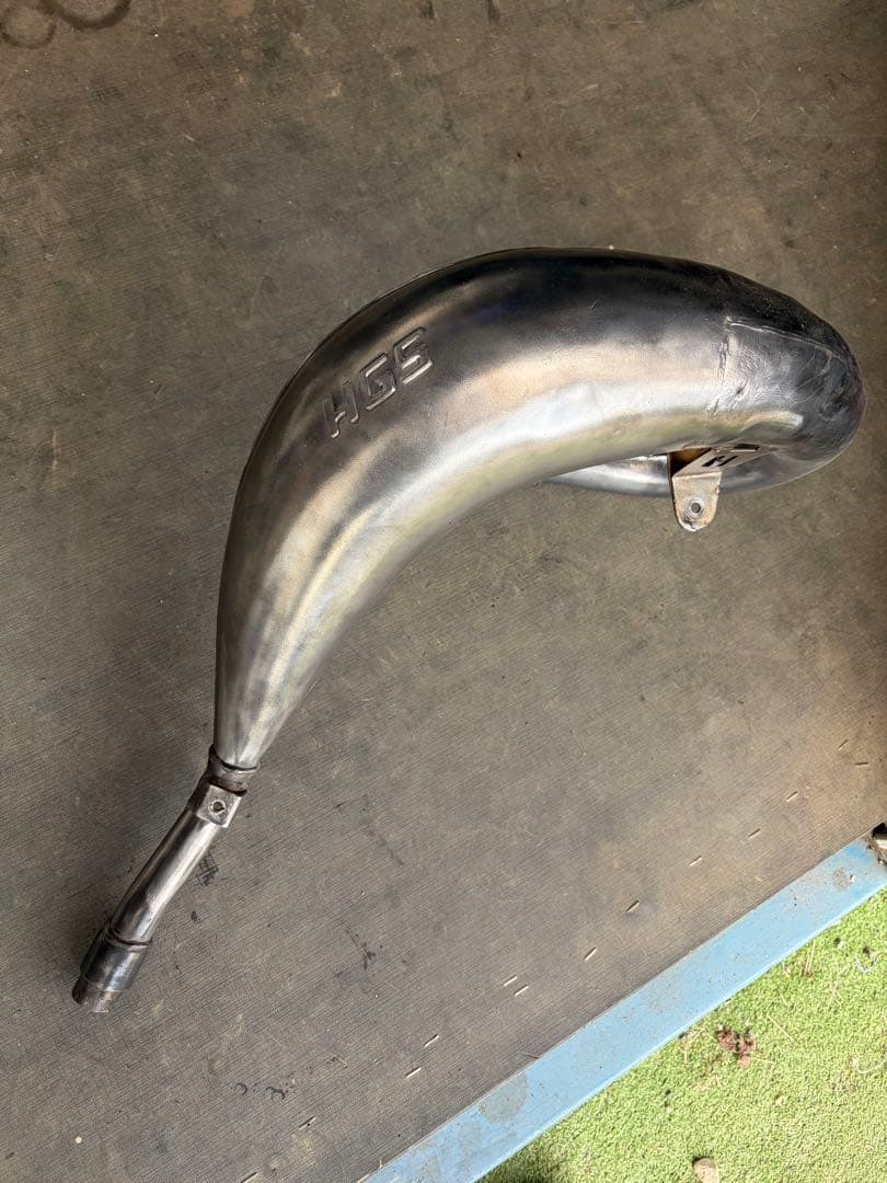 YAMAHA YZ125 HGSチャンバー・サイレンサー