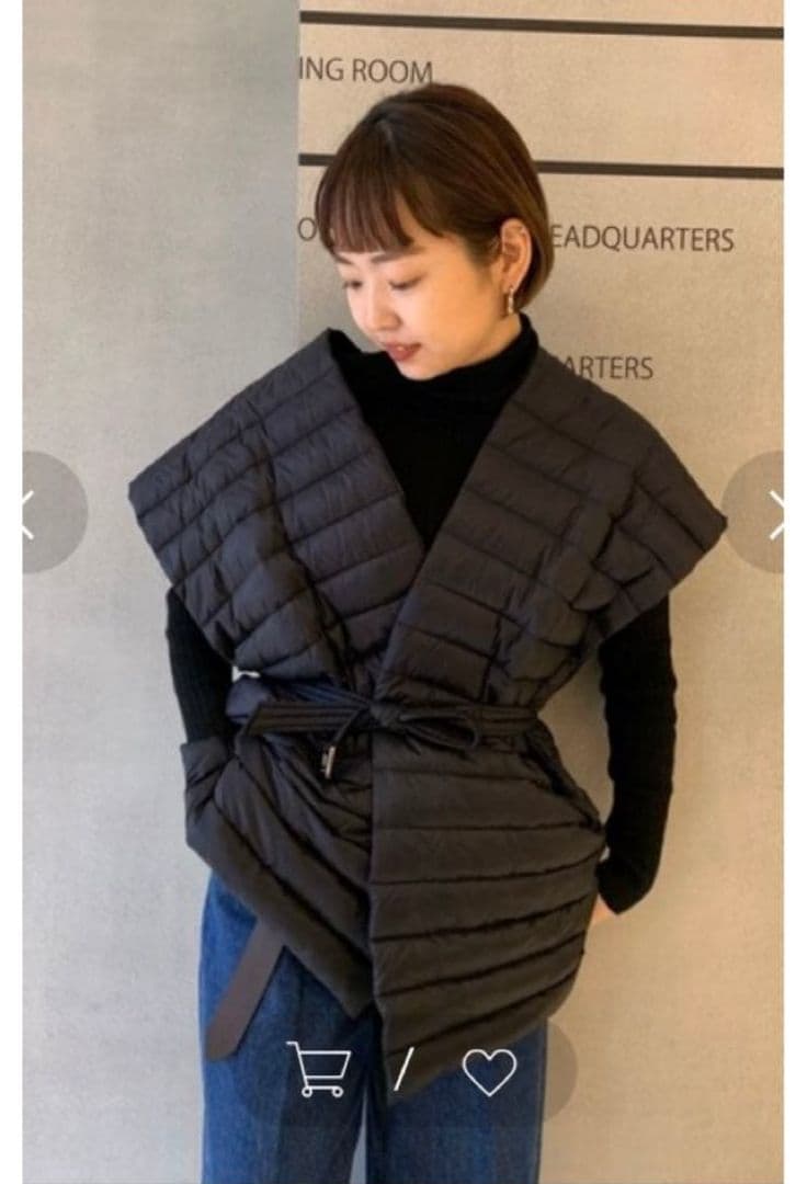 専用商品　 【TATRAS】タトラス　ベルト付きダウンベスト　未使用