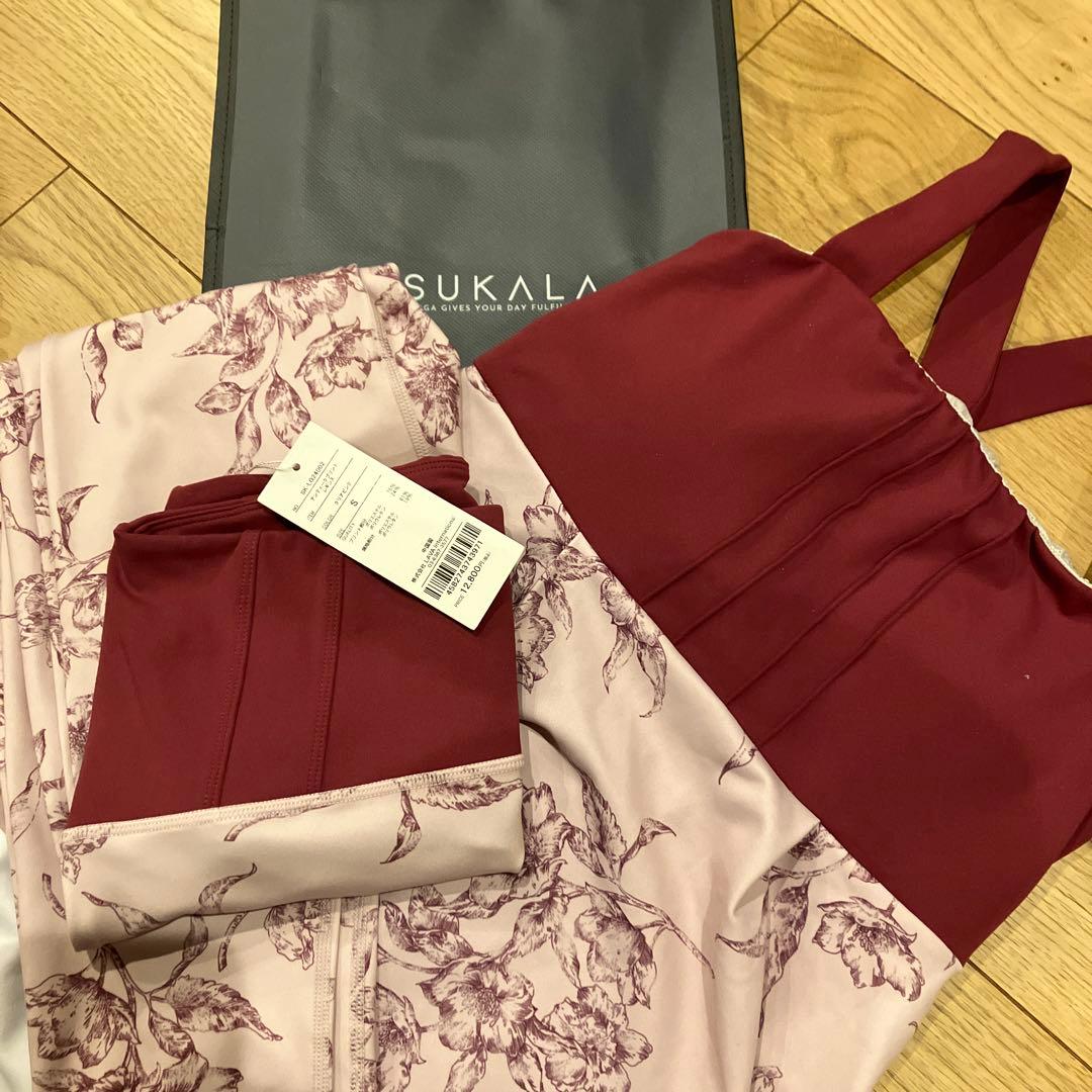 LAVA SUKALA ヨガウェア Sサイズ アンティーク　ピンク　セットアップ