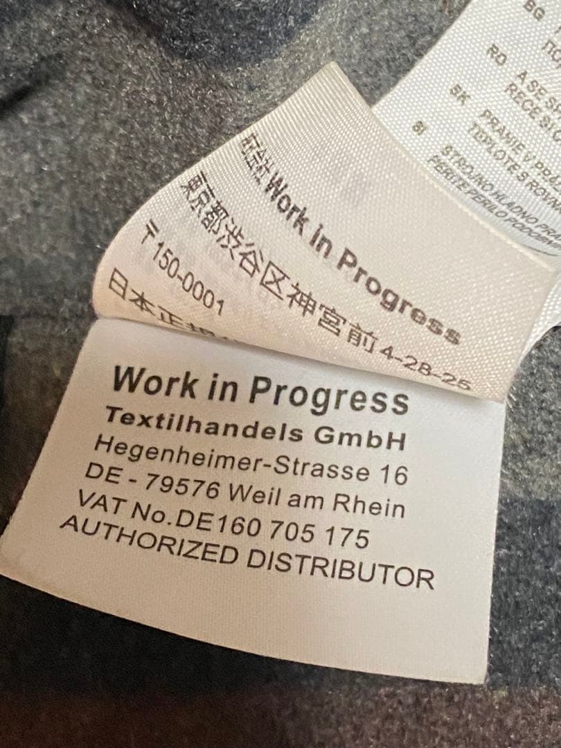 カーハート carhartt ミシガン　チョアコート　WIP　　レア　ブルーS