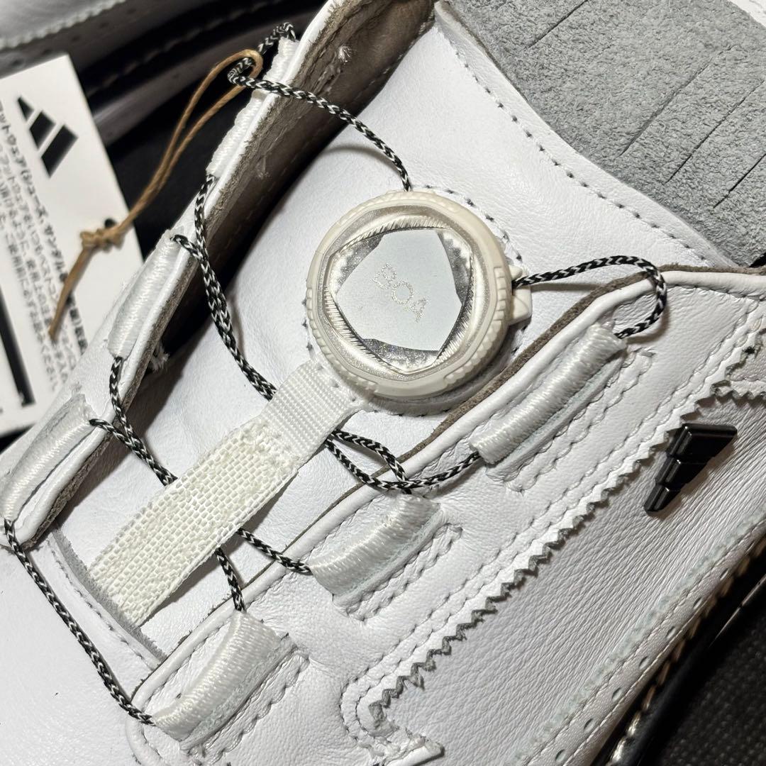 新品 26.5cm adidas Golf MC87 BOA ゴルフシューズ 白