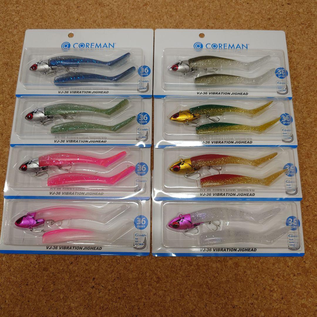 COREMAN•VJ-36•VIBRATION.JIGHEAD✖⑧