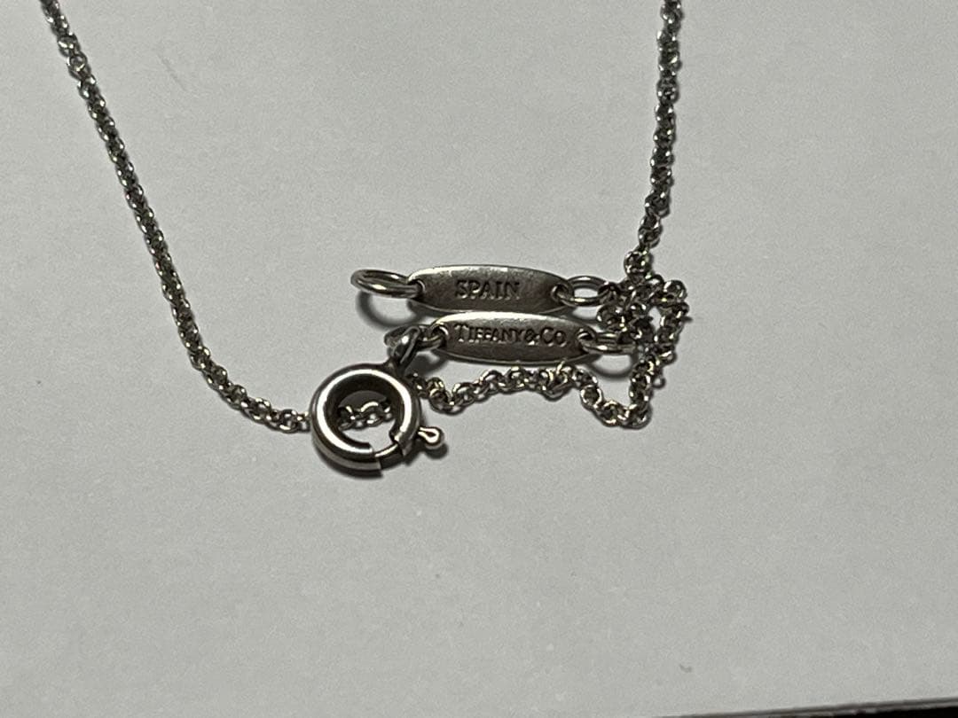 ティファニー　2連　ネックレス　オープンハート　ローズゴールド