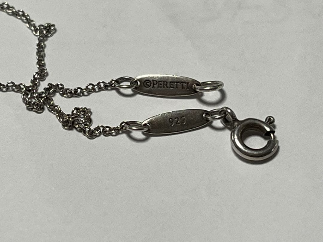 ティファニー　2連　ネックレス　オープンハート　ローズゴールド