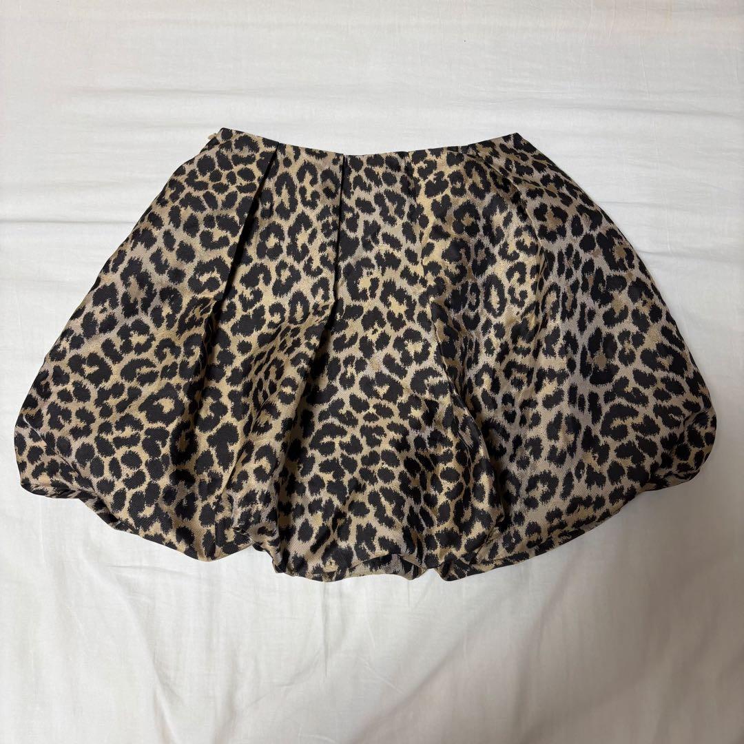 sister jane レオパード バルーンスカート