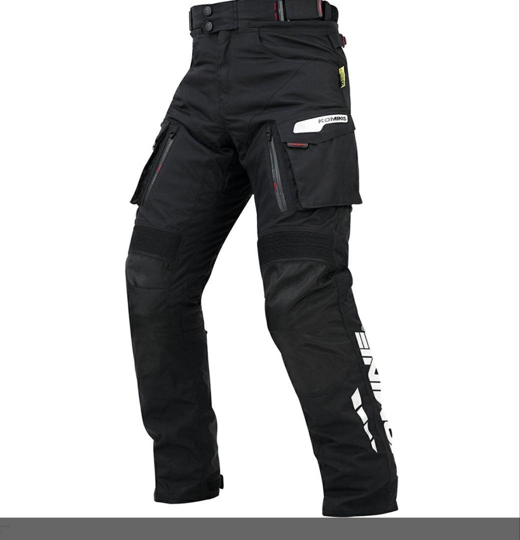 コミネ KOMINE ウィンターパンツGERMANIA ブラック Mサイズ