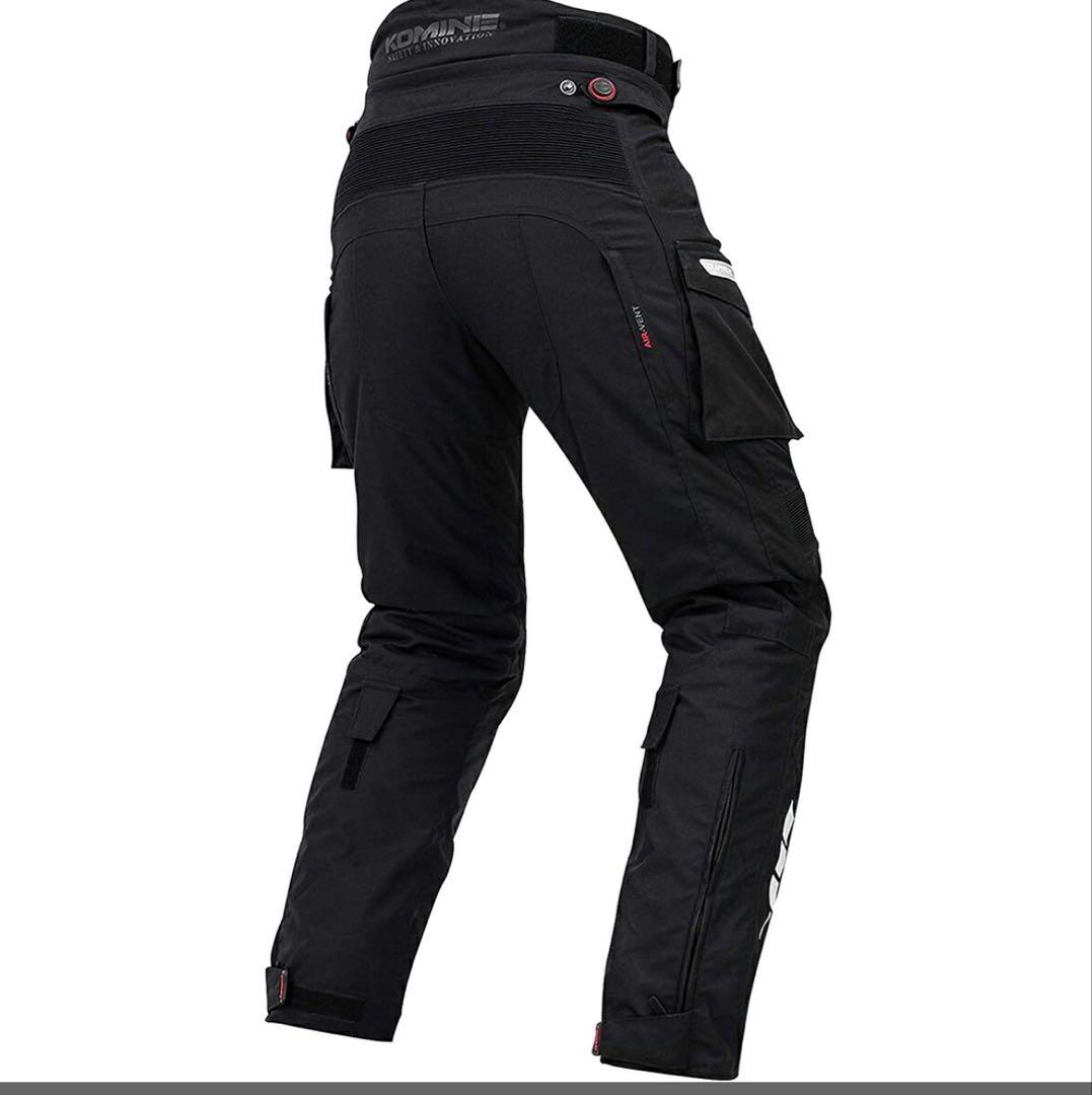 コミネ KOMINE ウィンターパンツGERMANIA ブラック Mサイズ