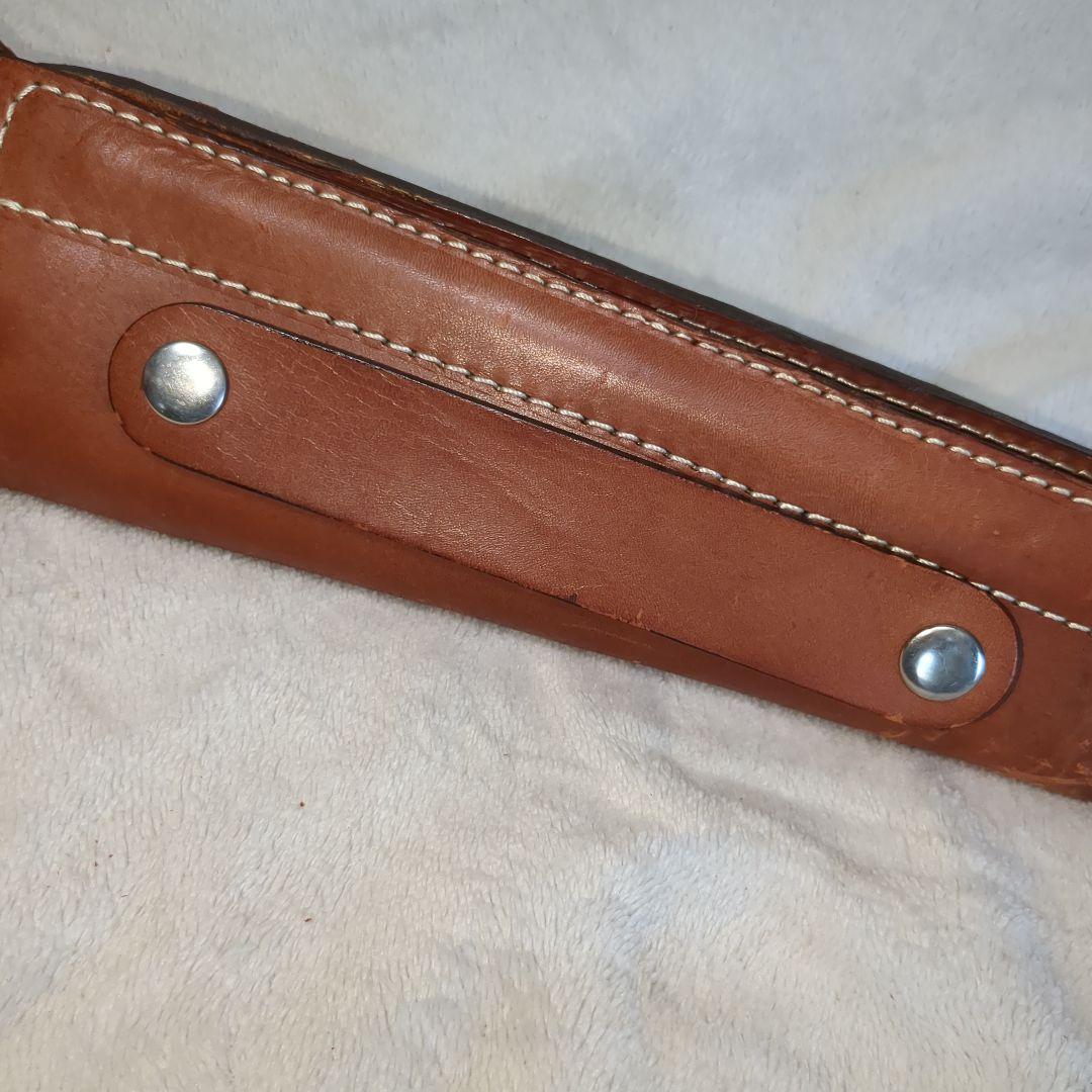 珍品　多種ピストル対応　バネ固定式　ショルダーレザーホルスター