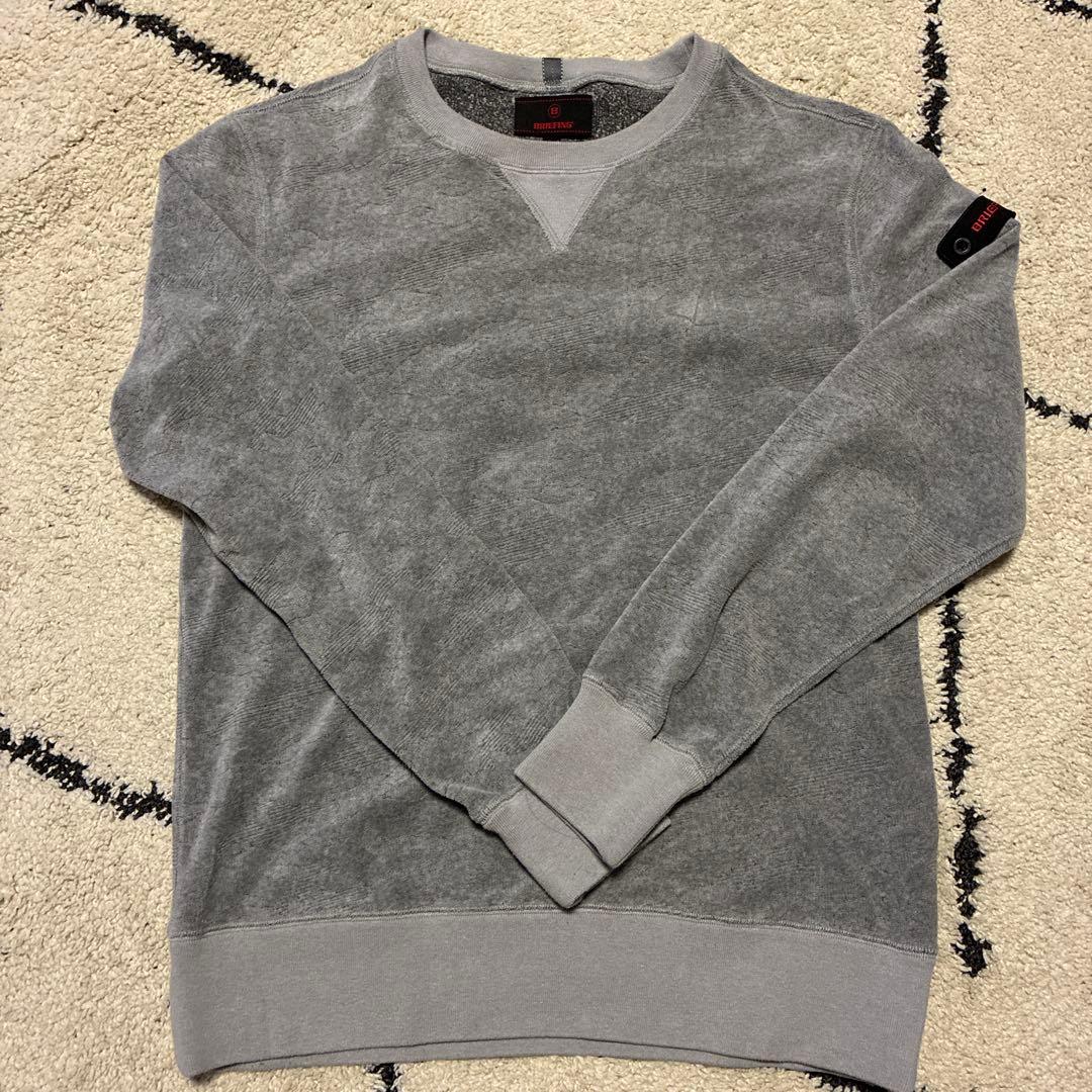 BRIEFING GOLF スウェット　グレー