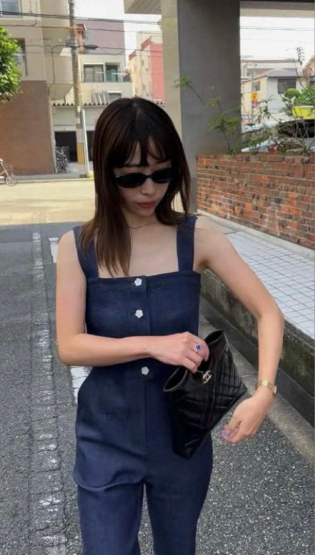 MEER デニムオールインワン