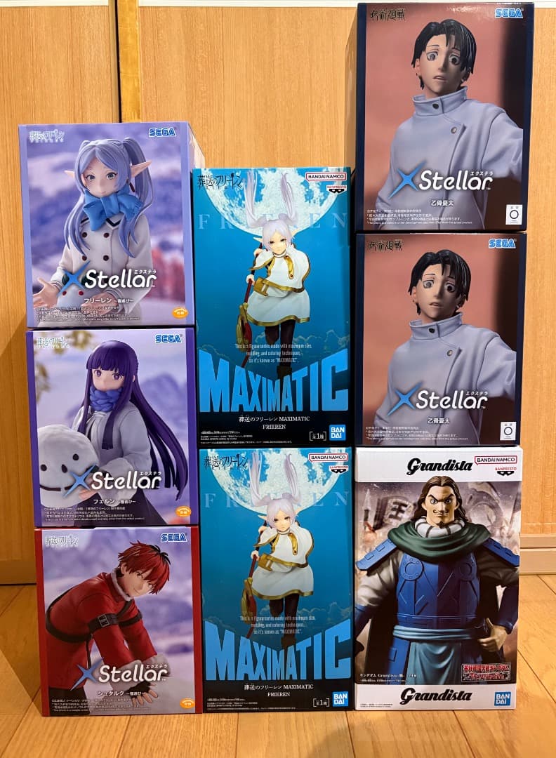最新フィギュア　フリーレン　雪だるま　キングダム　呪術廻戦　8点
