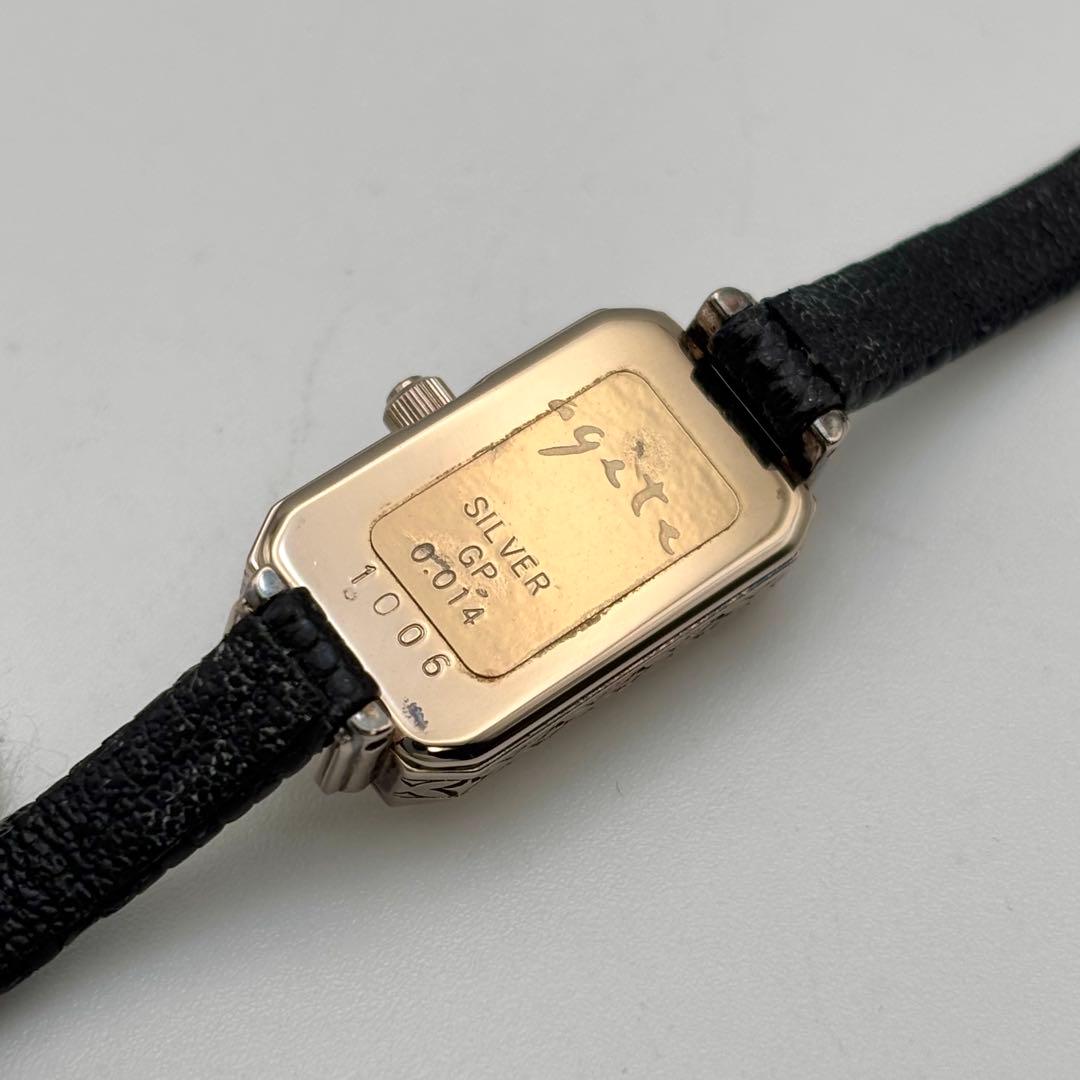 希少✨agete アガット 腕時計 0.014ct ダイヤ ゴールド 腕時計