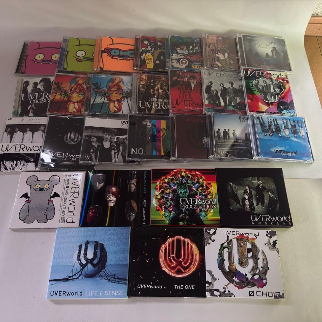 UVERworld CDセット シングル22枚＋アルバム6枚