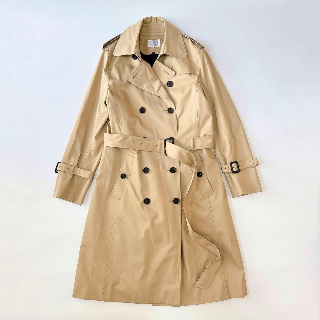 極美品⁑ジェイプレス　ベンタイル　ロングトレンチコート　ウールライナー付き　9号