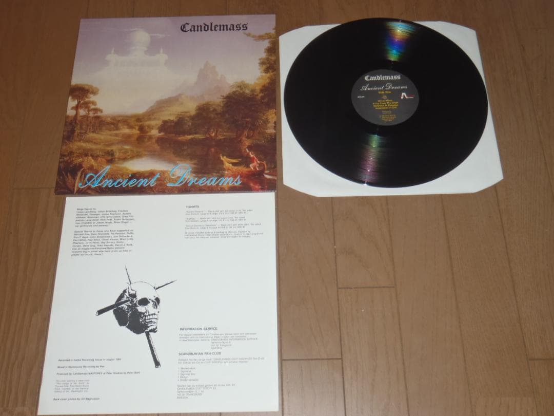 Candlemass　Ancient Dreams　輸入盤レコード　ハードロック