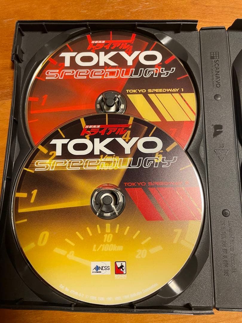 首都高速トライアル1〜6 米国盤DVD BOX