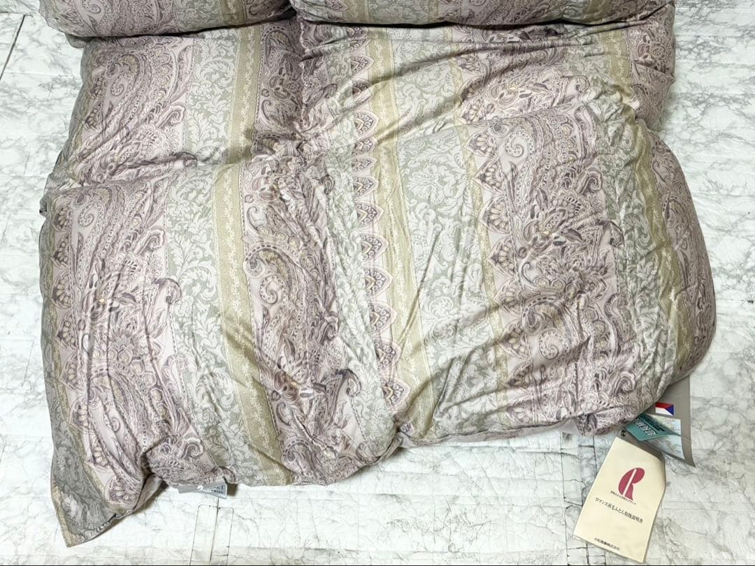 【未使用】小杉商事 ロマンス羽毛ふとん 150 × 210cm ダウン92%