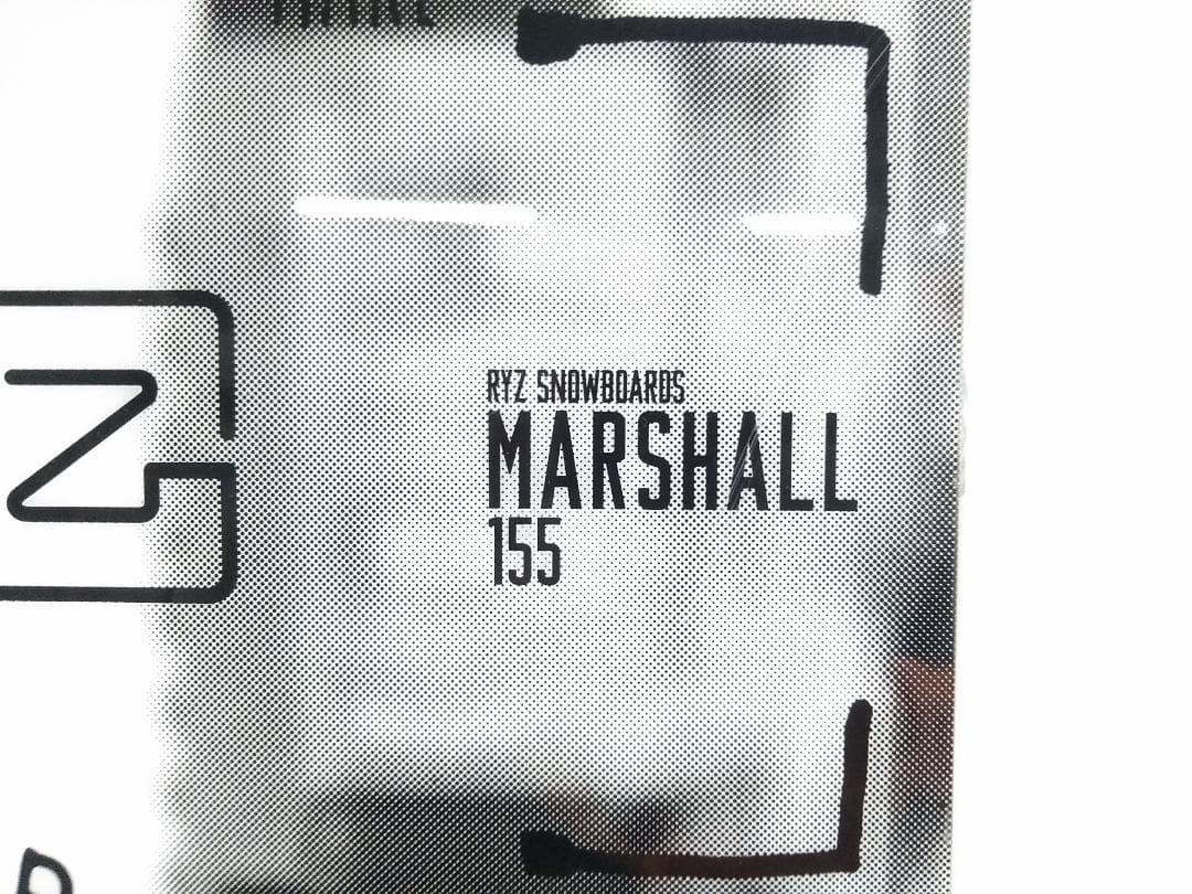 RYZ ライズ MARSHALL 155cm スノーボード ビン ヘッド M △
