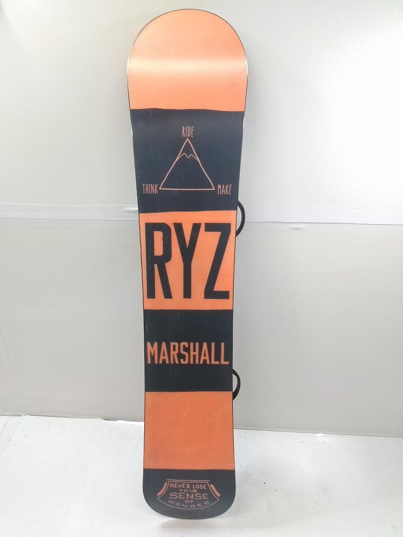 RYZ ライズ MARSHALL 155cm スノーボード ビン ヘッド M △