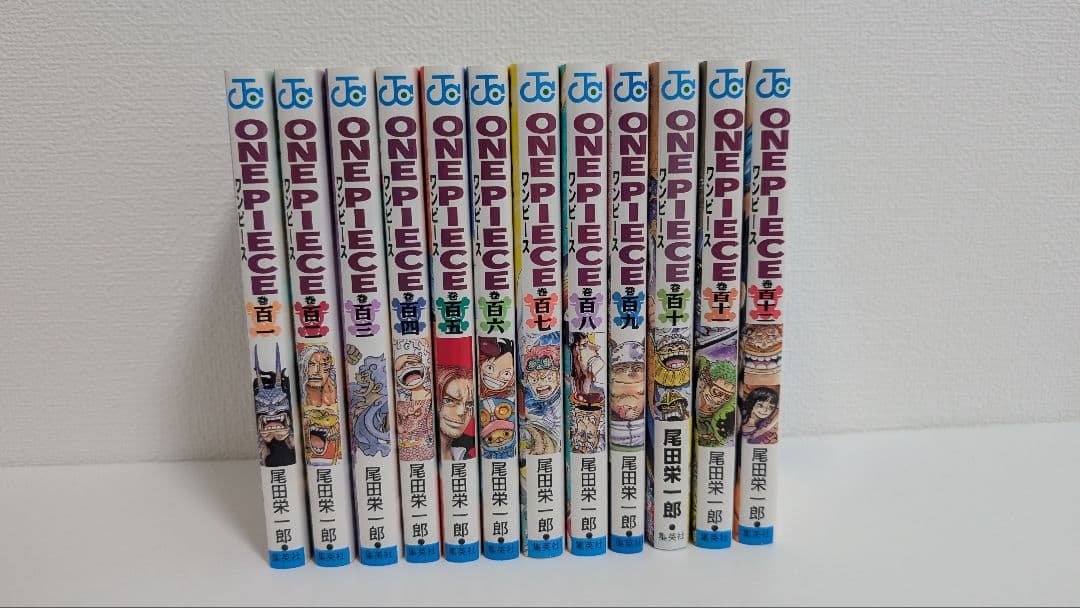 全種ワンピース　全巻セット　1巻〜112巻　ビブルカード全種