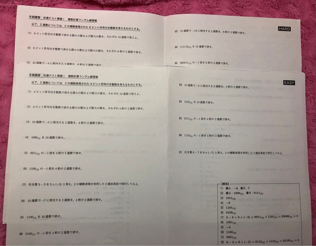 鉄緑会 共通テスト情報I テキスト 2024 冬期講習セット