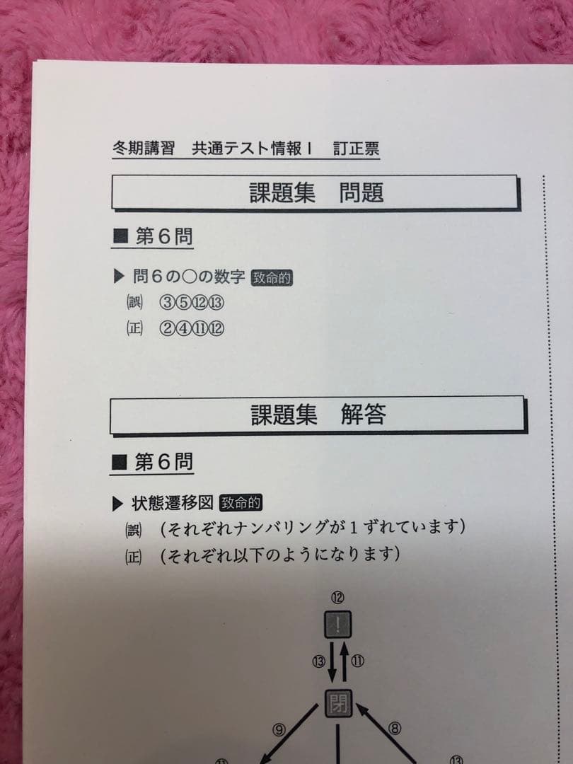 鉄緑会 共通テスト情報I テキスト 2024 冬期講習セット