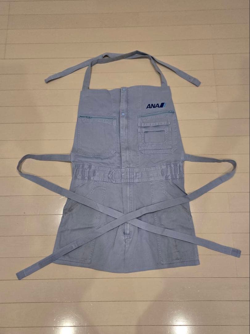 【早い者勝ち】 ANAアップサイクルプロジェクト 整備士エプロン