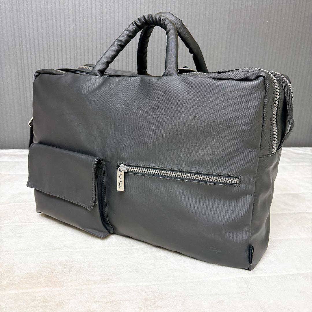 Paul Smith ポールスミス 2WAYボストンバッグ ブラック 大容量