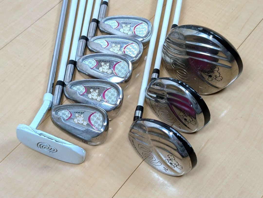 M・U SPORTS ゴルフクラブセット レディース 9本セット