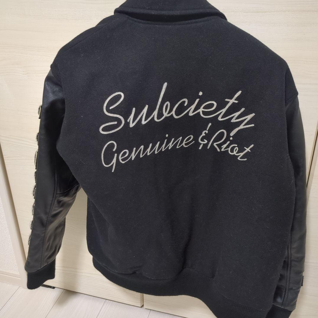 Subciety ブラック スタジャン Lサイズ