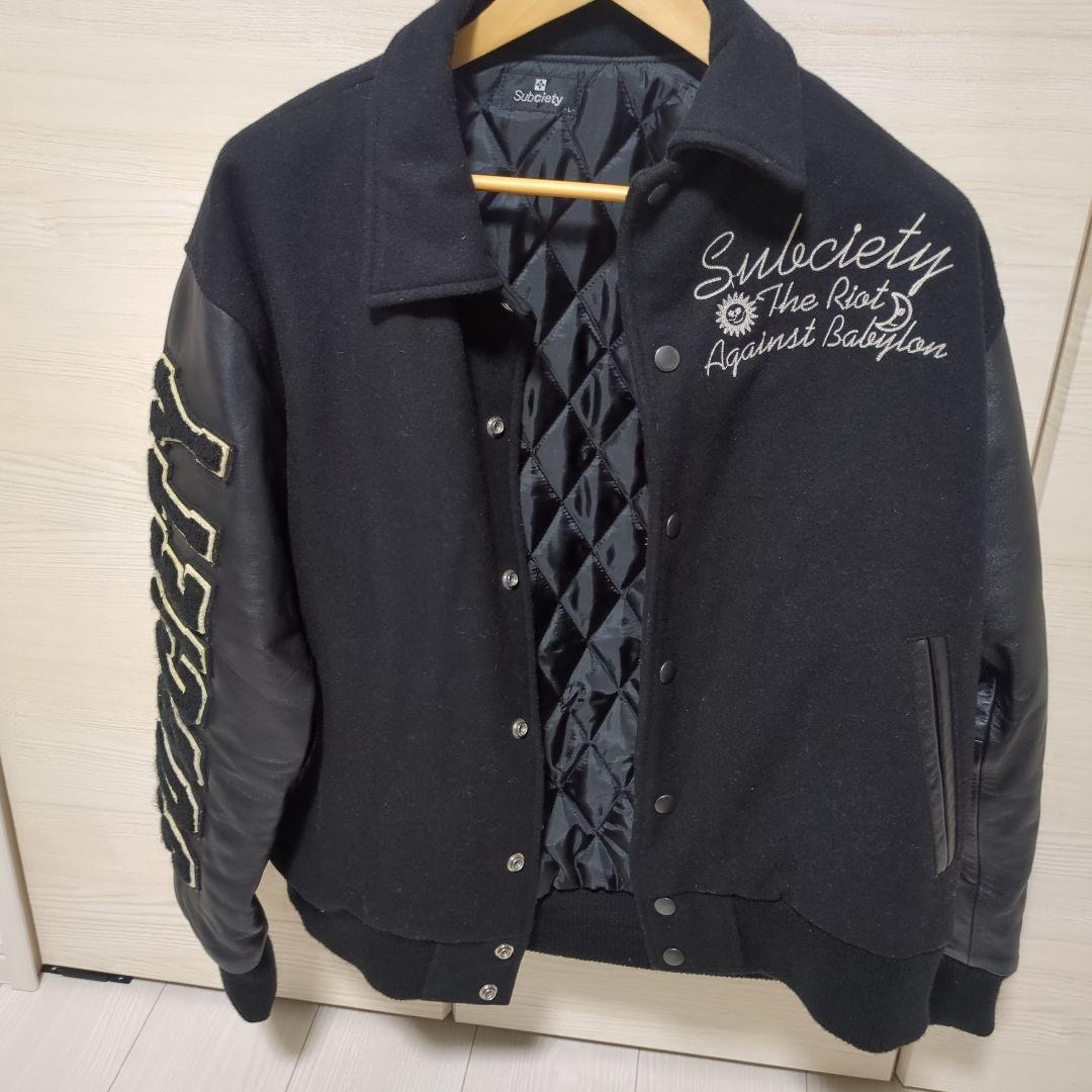 Subciety ブラック スタジャン Lサイズ